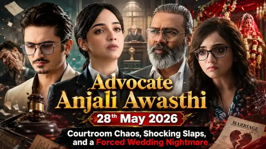 Advocate Anjali Awasthi 28th May 2026: Courtroom Chaos, Shocking Slaps, and a Forced Wedding Nightmare