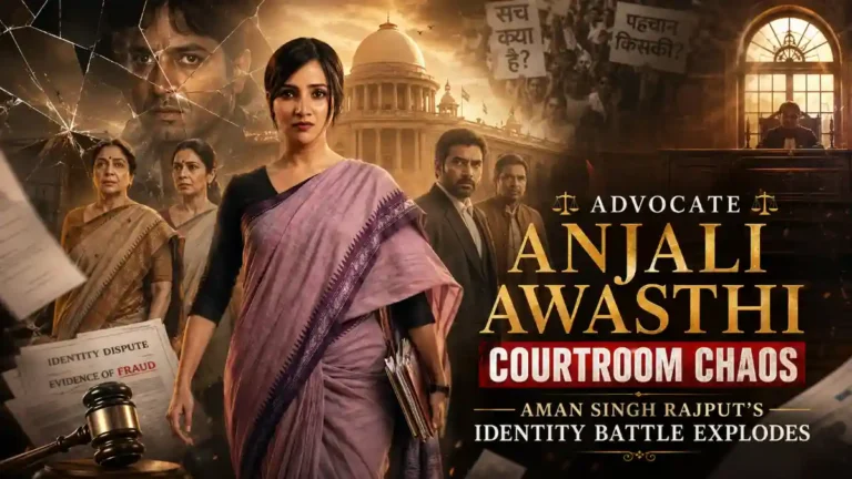 Advocate Anjali Awasthi Courtroom Chaos: Aman Singh Rajput’s Identity Battle Explodes