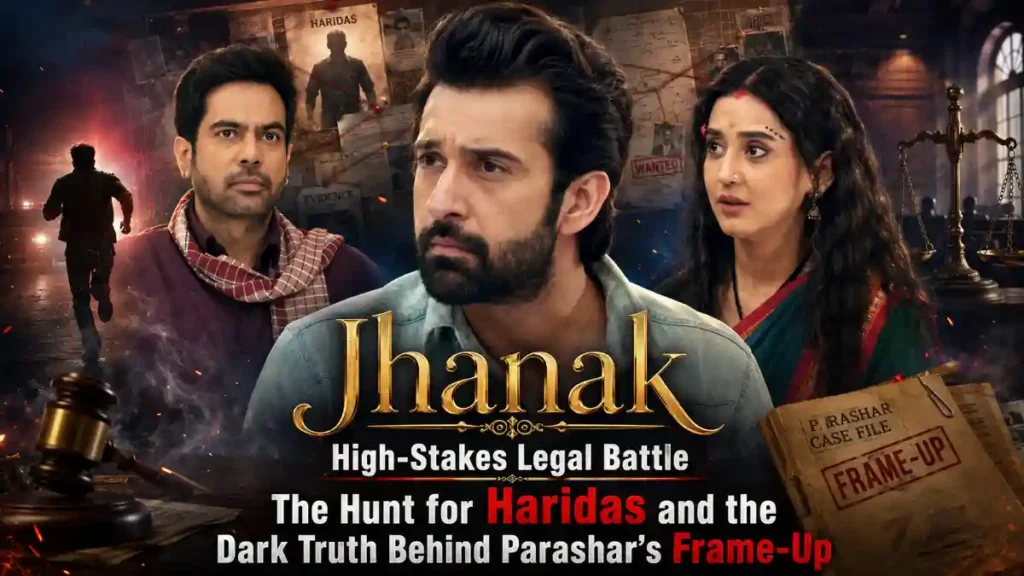 Jhanak High-Stakes Legal Battle: The Hunt for Haridas and the Dark Truth Behind Parashar’s Frame-Up